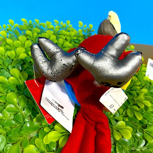 DISNEY STORE VTG 2000 102 DALMATIANS WADDLEWORTH MACAW PARROT w/SOUND BEAN BAG - Picture 8 of 10